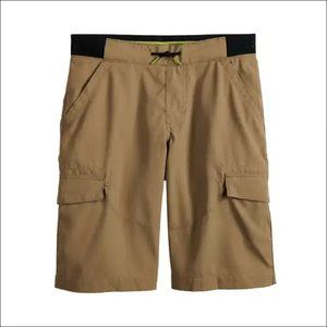 Lee Varsity Pull-On Cargo Shorts - size 18R - Taupe